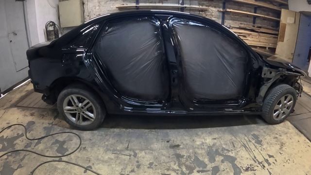Полный покрас Audi в идеал! Серия 4