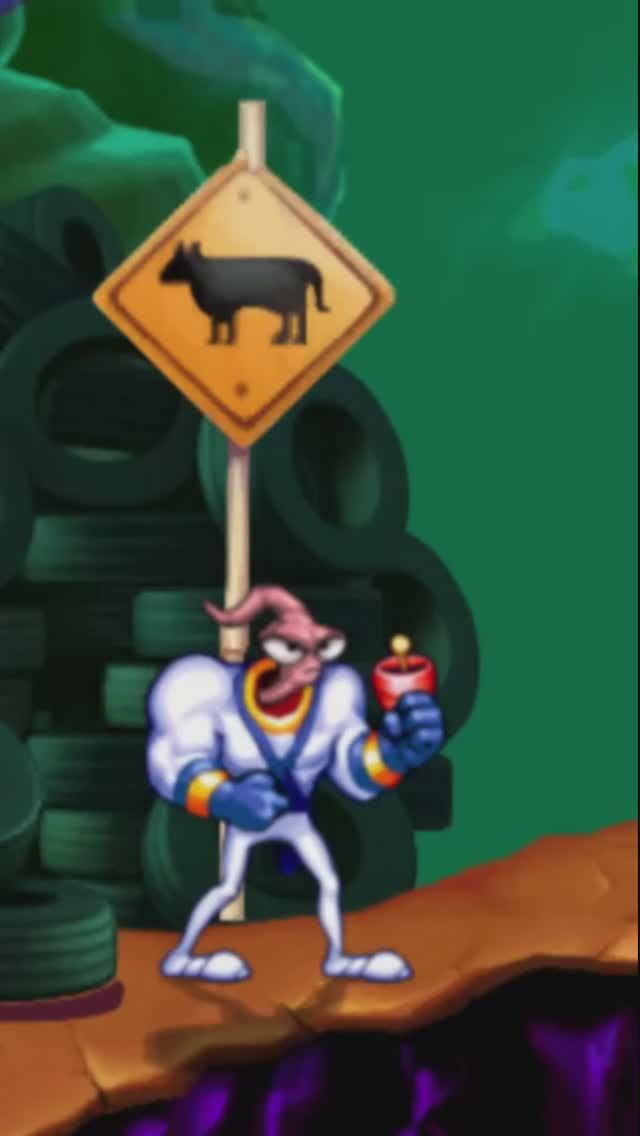 Earthworm Jim HD Animation 1