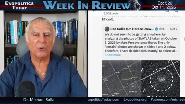 Michael Salla - 3I/Atlas Pictures Missing As World Interest Grows