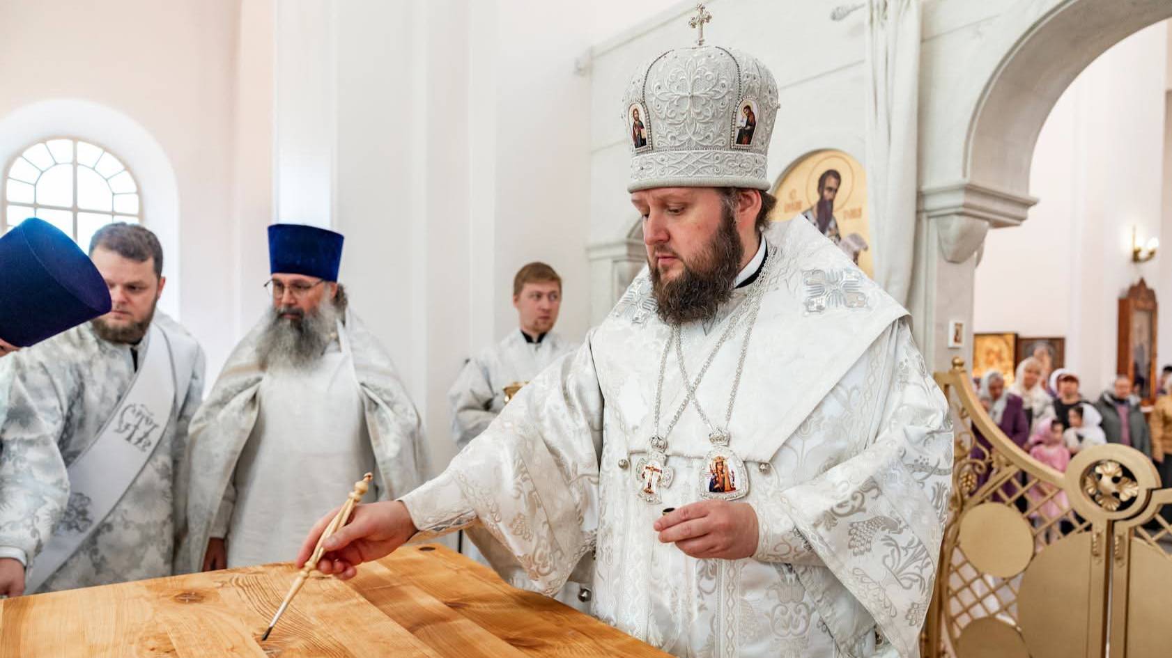 Великое освящение Иоанно-Богословского храма в селе Сынково г.о. Подольск