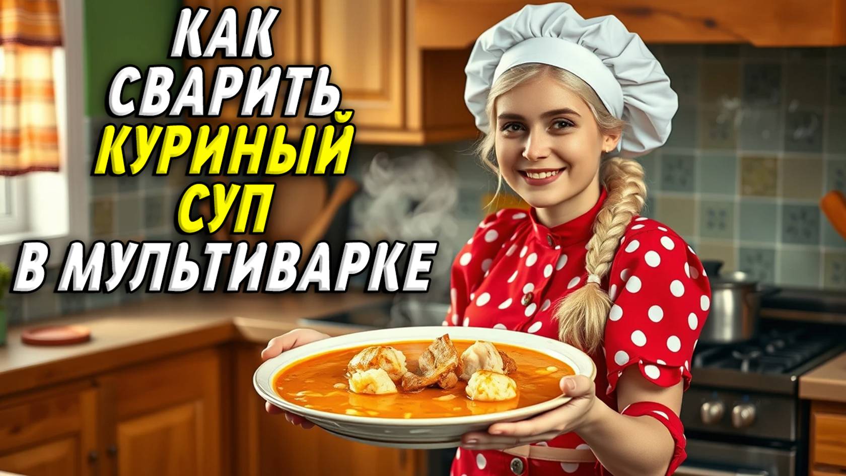 Как сварить куриный суп в мультиварке