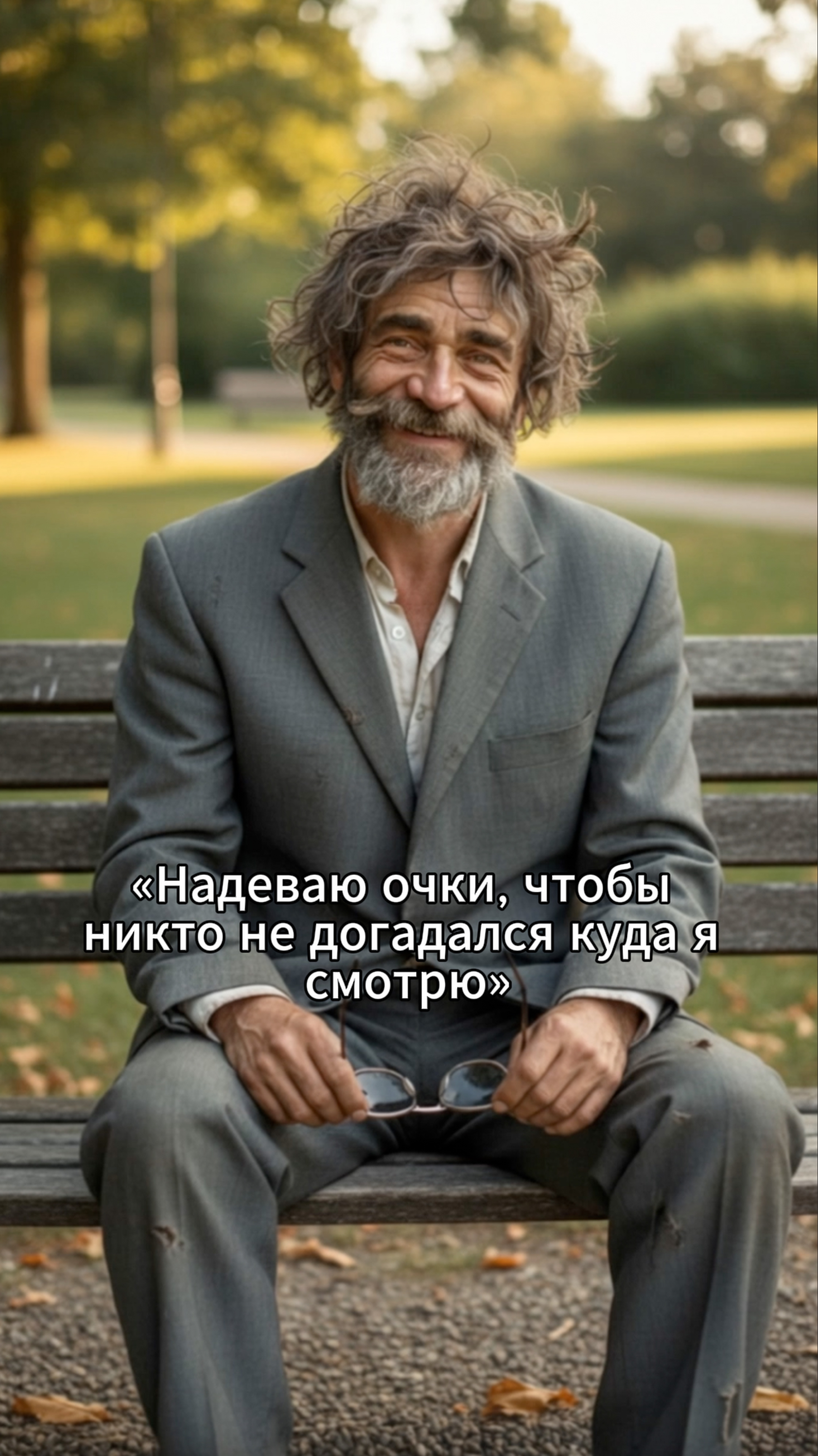 Надеваю очки