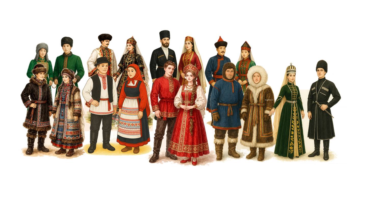 НАРОДЫ РОССИИ🎶ПЕСНЯ