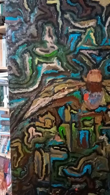 Полет #worlds  #art #margaritamakarova #oiloncanvas #abstraction  #painting