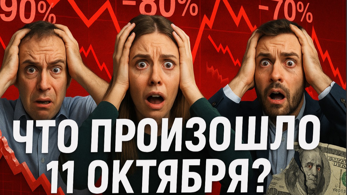 Крипта скам? Что случилось 11 октября - причины, следствия, что делать?