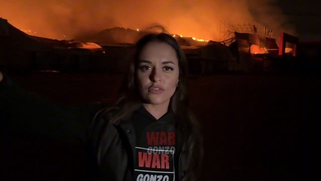 Ночная атака на торговый центр «Сигма» в Донецке