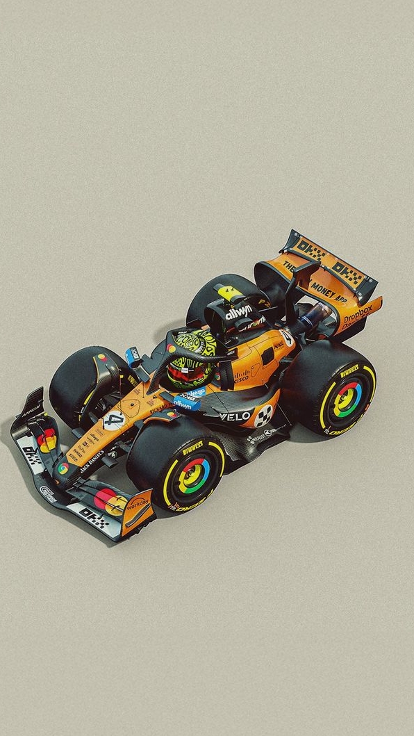Monaco 2025' McLaren Animation