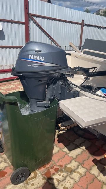 Работа Yamaha F20 после 5 лет хранения