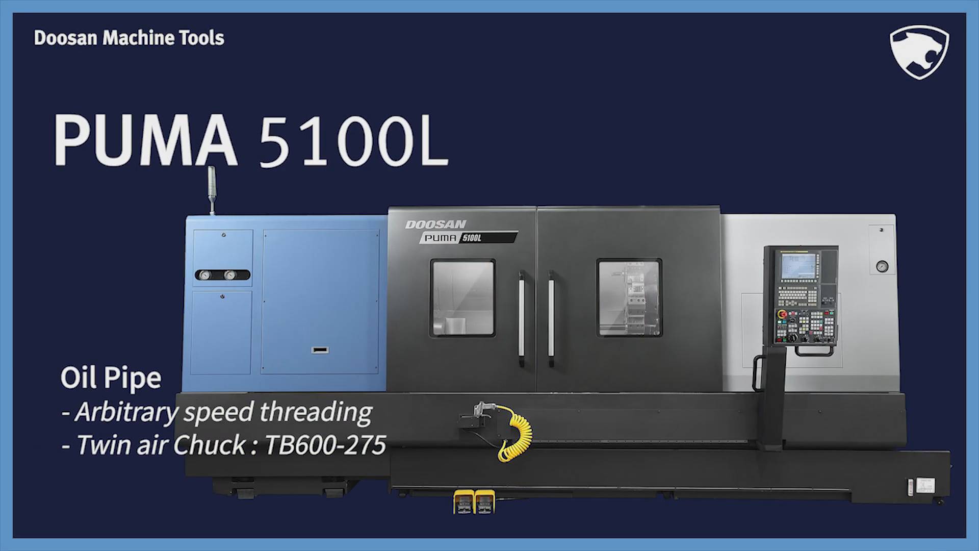 Токарный обрабатывающий центр PUMA 5100L DOOSAN