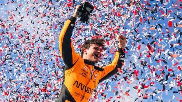 Pato O'Ward 100th Start Victori 2025' - Iowa Speedway IndyCar
