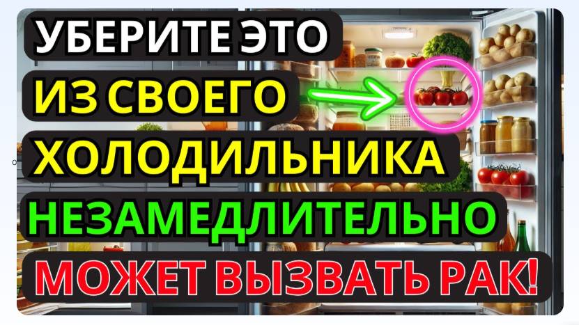 7 продуктов которые могут вызвать рак. Не храните их в холодильнике