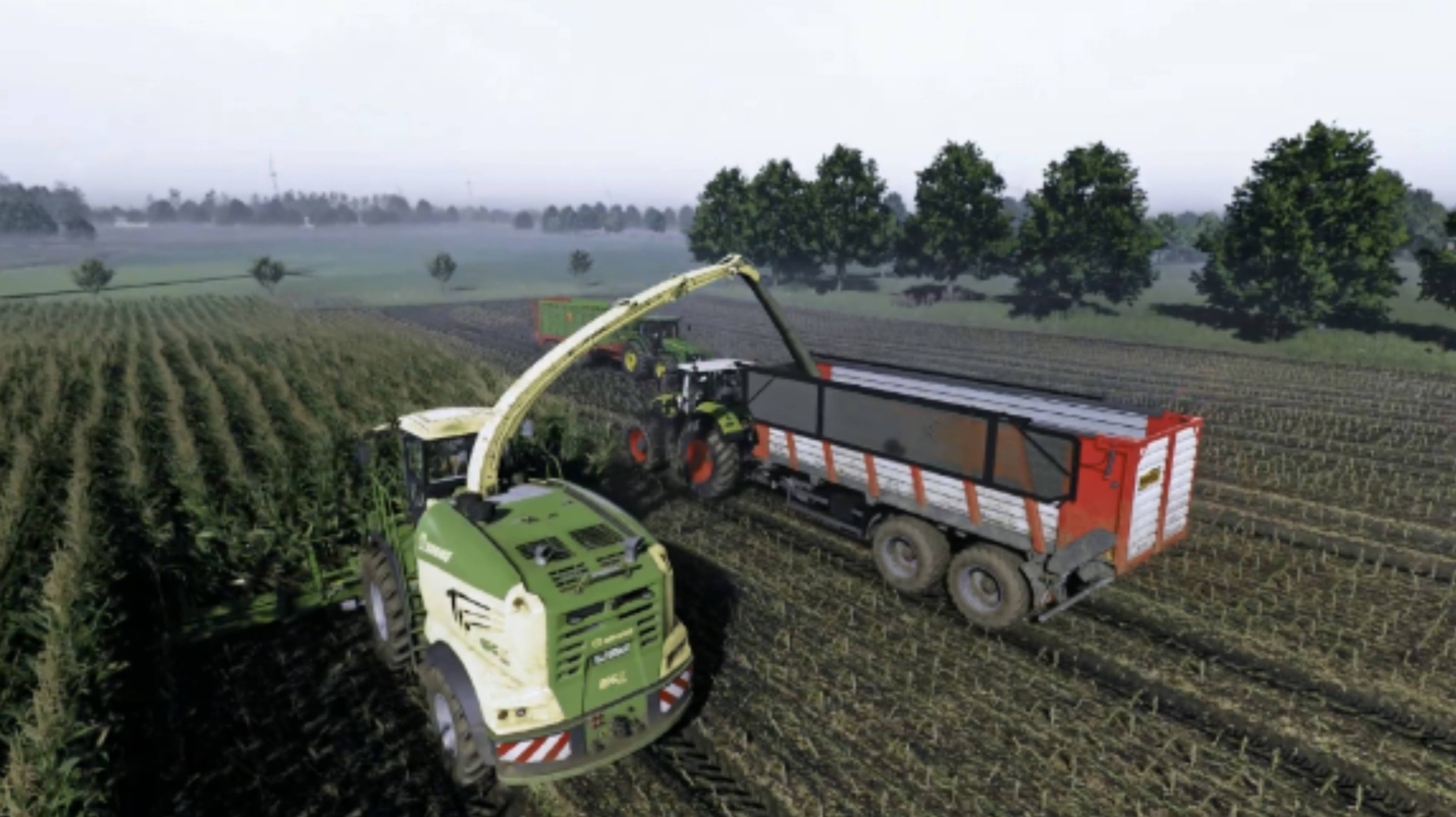 Farming Simulator 25 заготовка кормов
