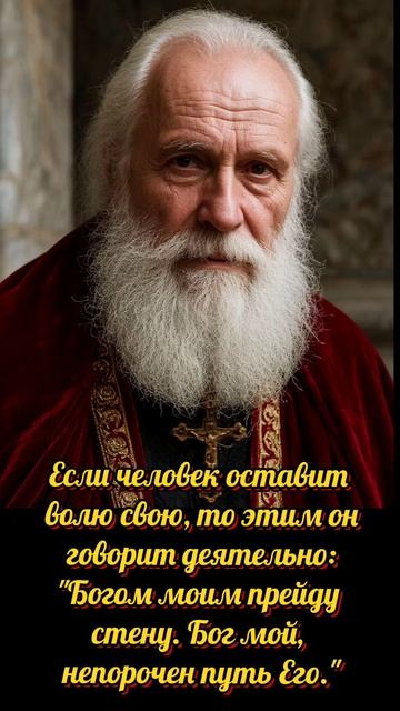 🌿☦️🌿Чем является воля человека между им и Богом?Авва Пимен