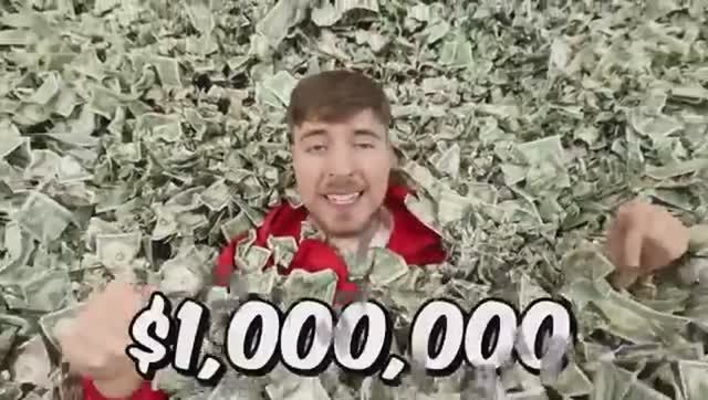Дал Людям 50000000 Но ЛИШЬ 1 Минуту Чтобы их Потратить