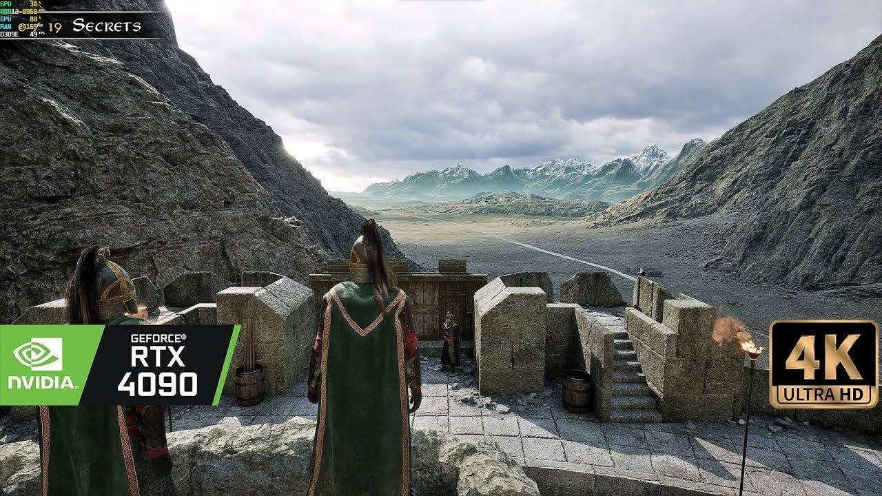 [4K] LotR: Переосмысленный Conquest выглядит совершенно потрясающе на RTX 4090 в Unreal Engine 5 - х