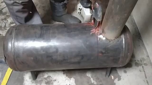Печка из баллона