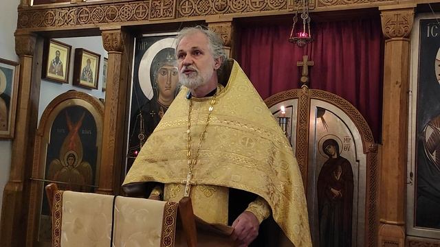 12.10.25 Воскресная проповедь прот. Валерий Буланников
