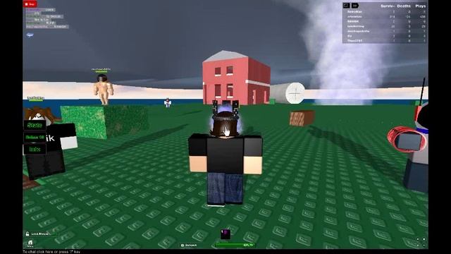 Play survive the natural disaster