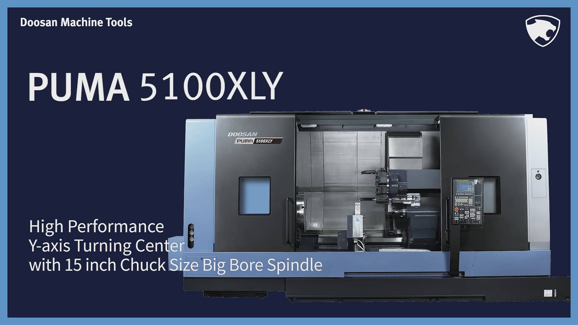 Токарный обрабатывающий центр PUMA 5100XLY DOOSAN