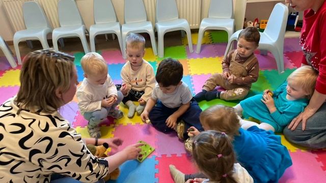 Ясельная группа. Занятия с логопедом 🤗💫Филиал Янино.