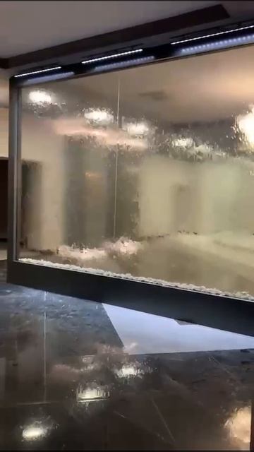 Водопад Стекло 10 мм на ваше Мероприятие! Заказ-Производство Робот Мода #waterfall Www.robotmoda.ru