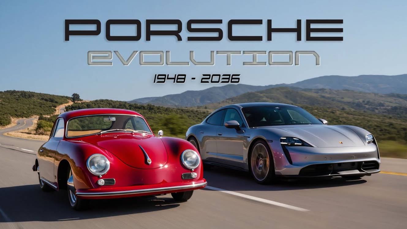 Porsche 19482036 История трансформации автомобиля Technoyarus