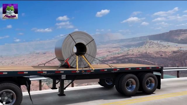 Бешенное колесо уничтожает все на своем пути в BeamNG Drive
