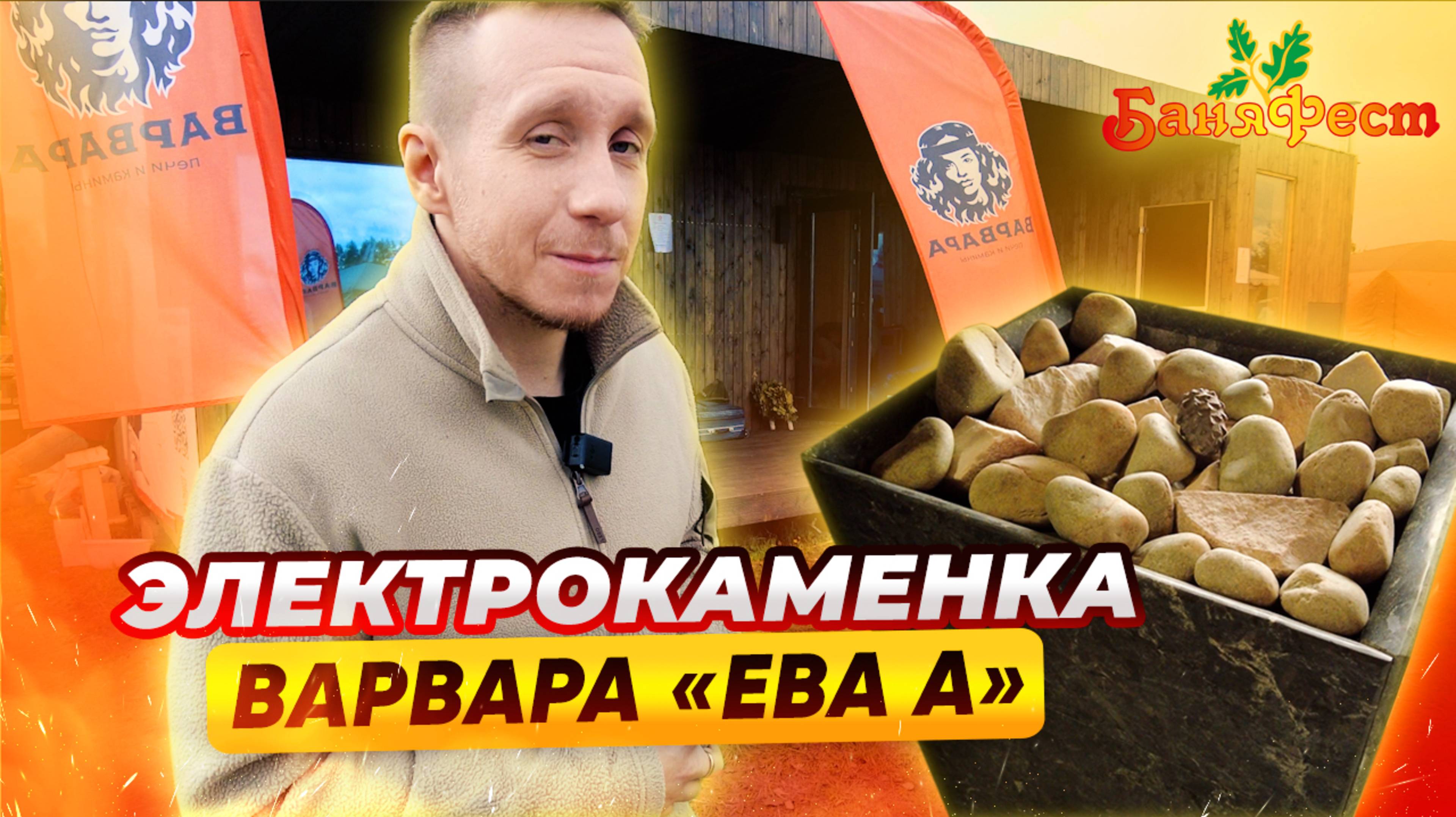 Электрокаменка от Варвара - Ева