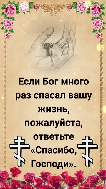 Если Бог много раз спасал твою жизнь