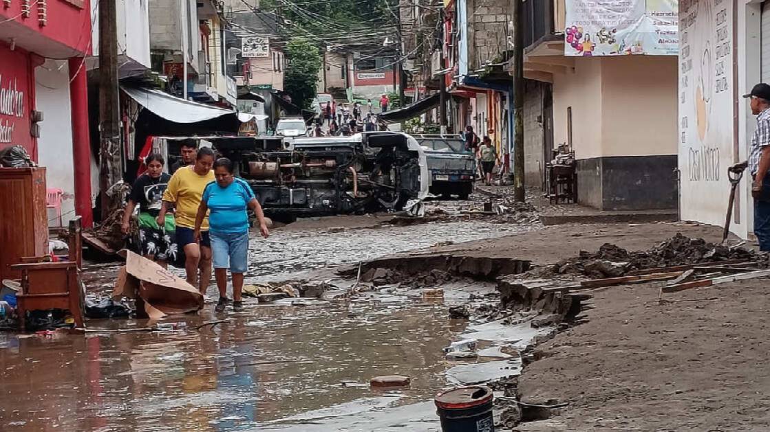 Число погибших в результате наводнений в Мексике возросло до 44