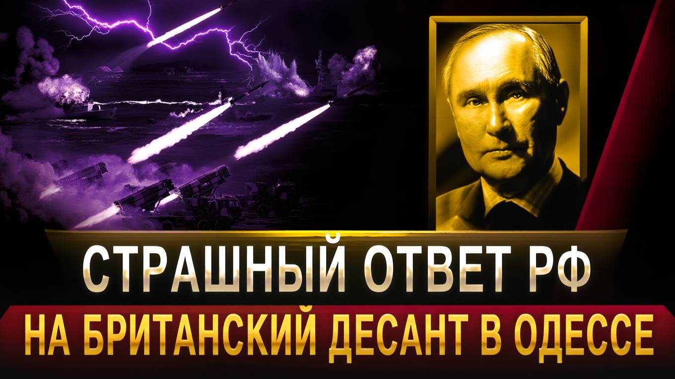 Кошмарный ответ России на Наглую высадку Британии и Франции в Одессе!