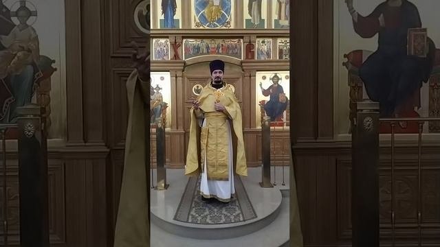 О законе взаимности. О заботео благе ближнего. Проповедь о. Вячеслава. 12.10.25