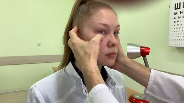 Исследование конъюнктивы век, сводов и глазного яблока
