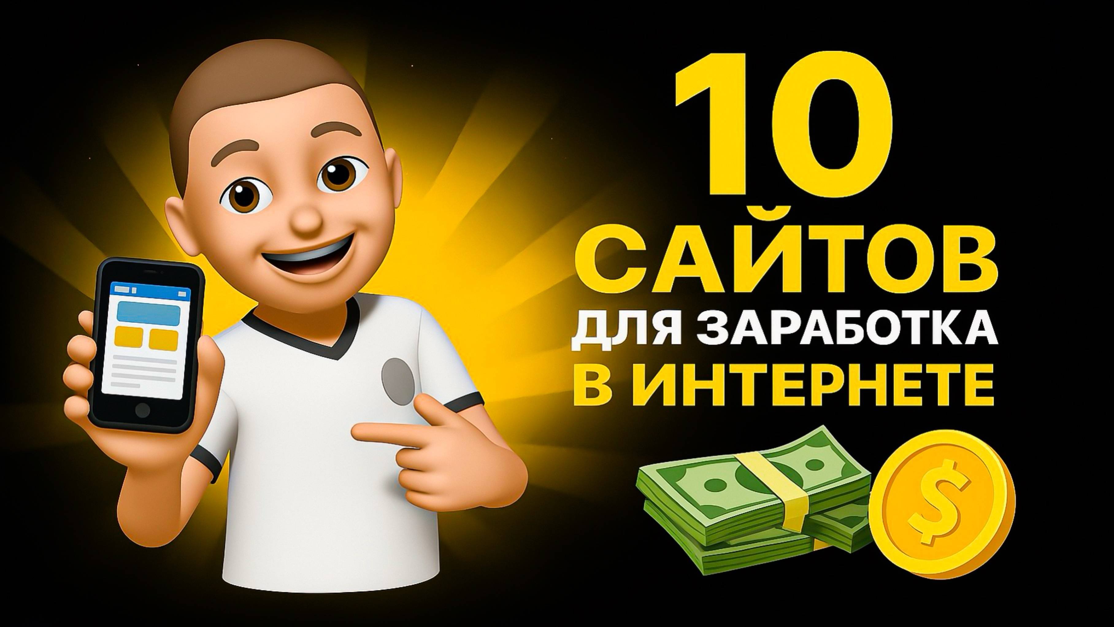 10 стабильных сайтов для заработка в интернете которые платят деньги работая без вложений2025-2026