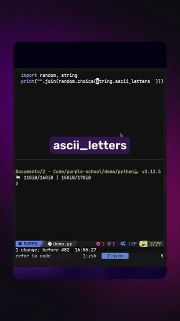 Как сделать генератор паролей на Python python livecode livecoding passwordgenerator coding