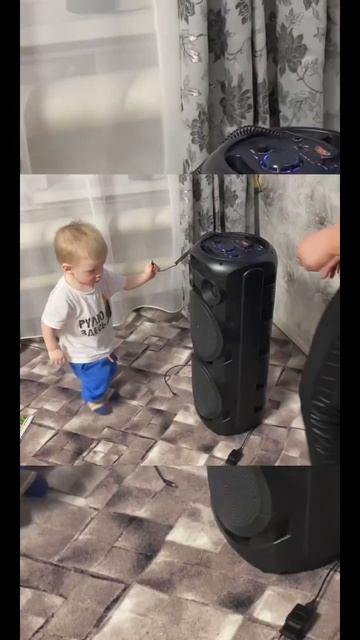 устроили у бабушки дискотеку✨