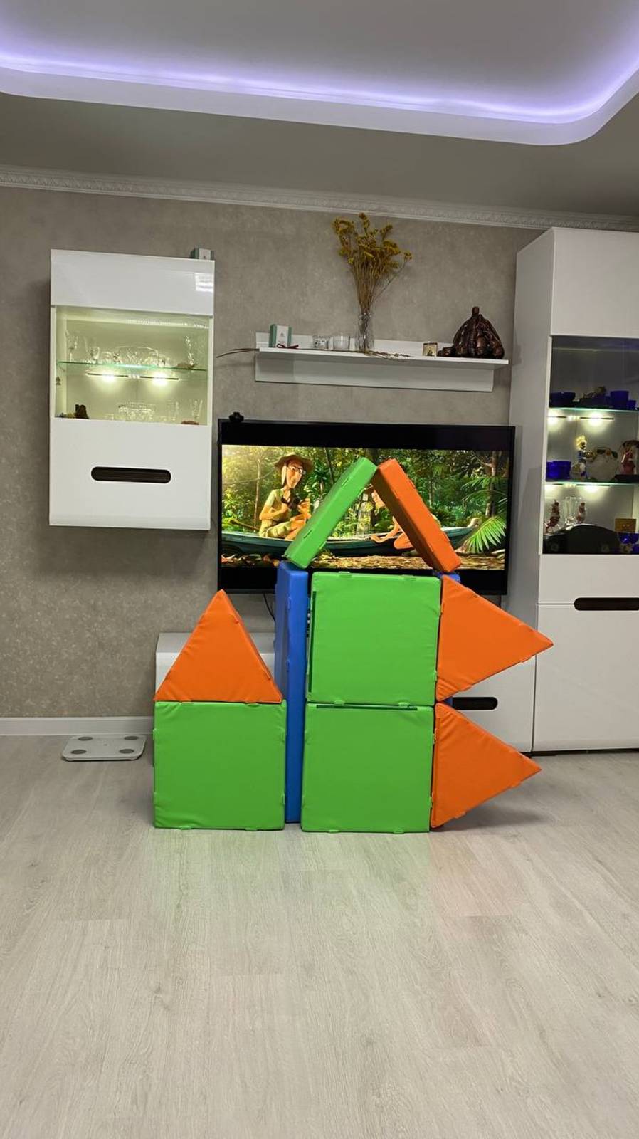 Строим Дом-птица из конструктора Маграник