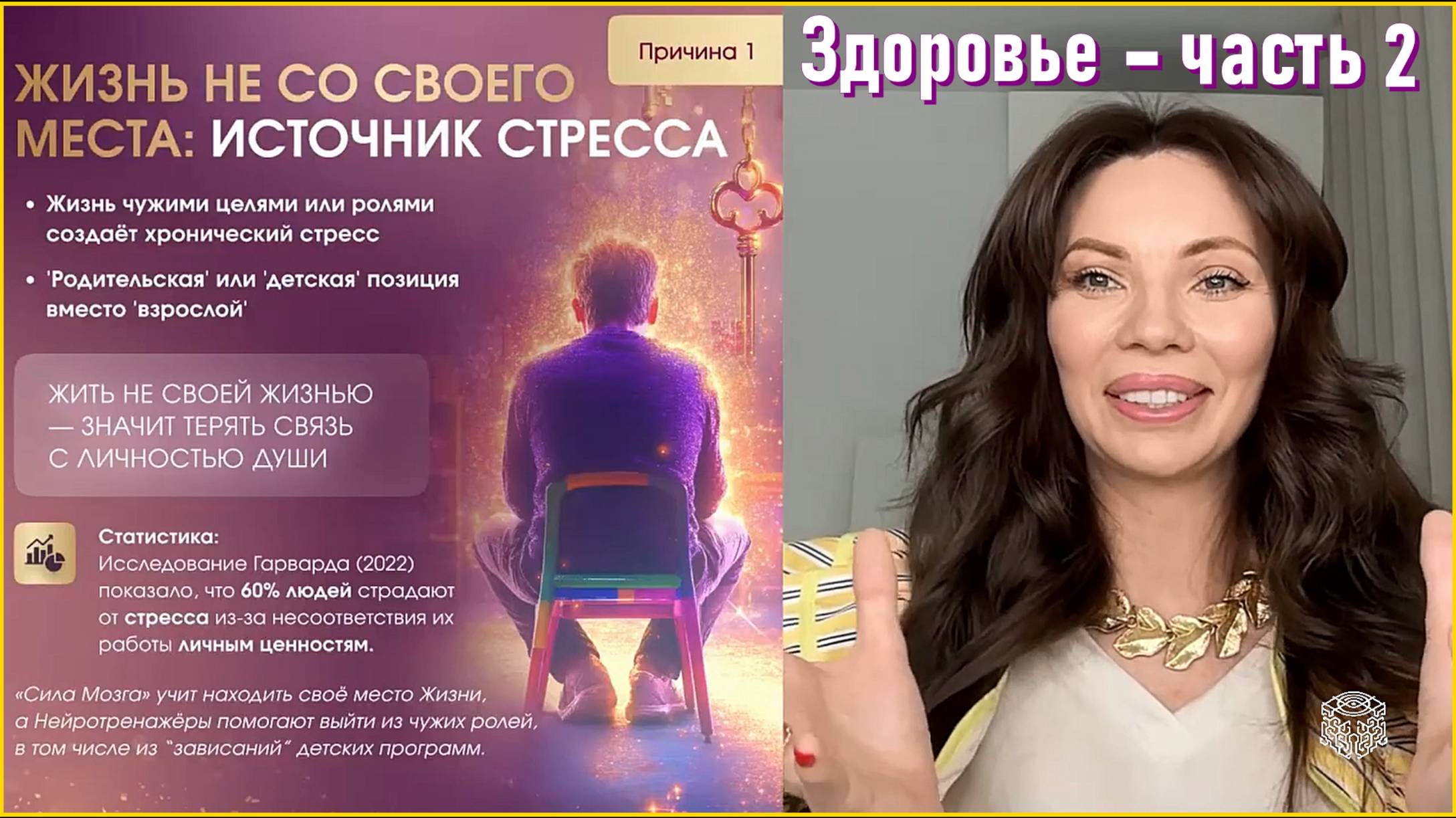 Здоровье - часть 2. Жизнь не со своего места – источник стресса