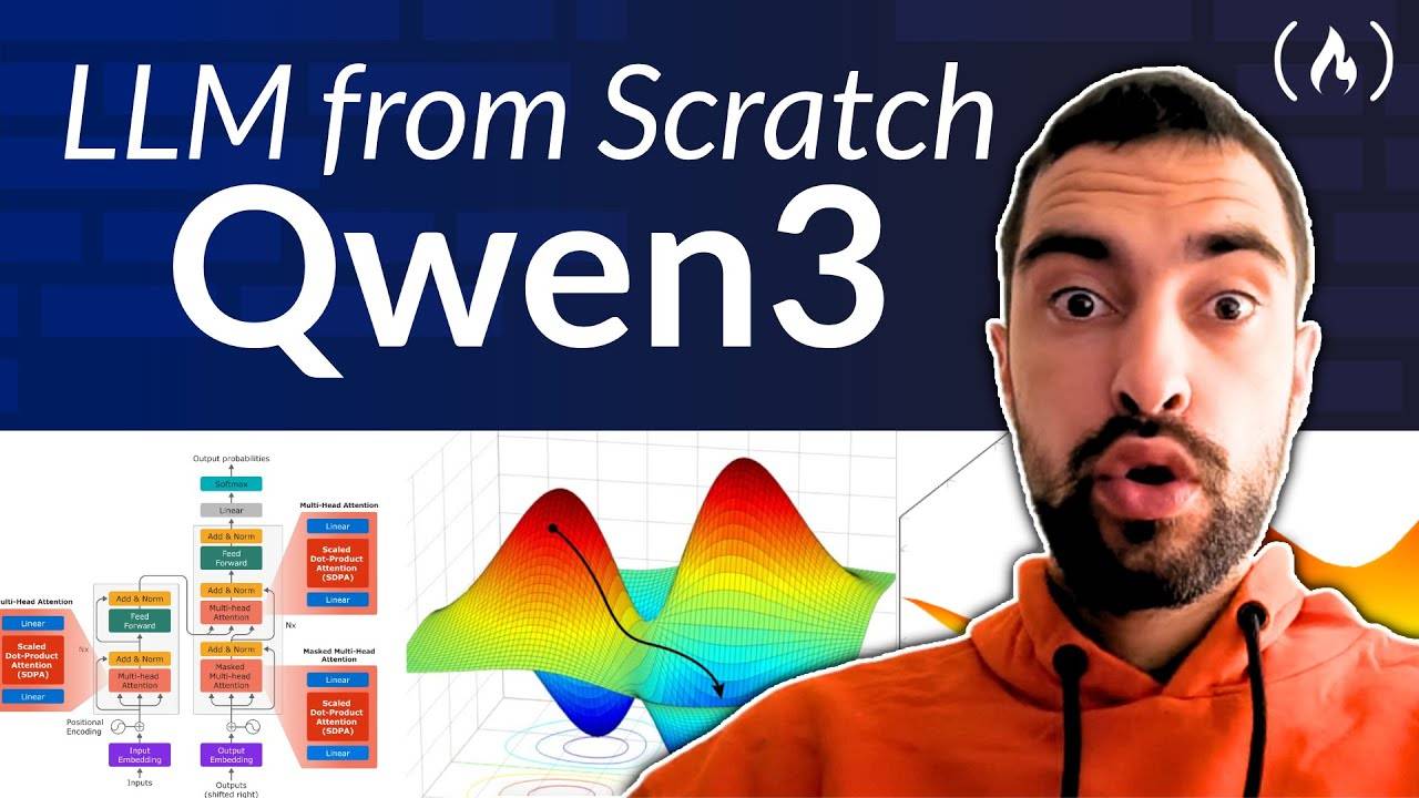 Обучение LLM с нуля  Qwen 3