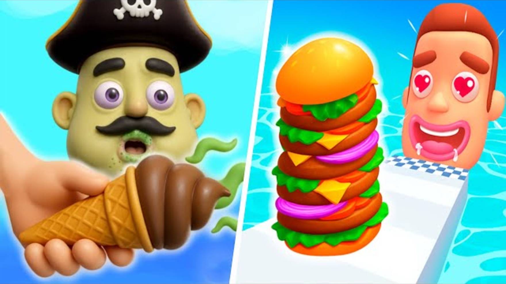 Мороженко против бутерброда челлендж, игровой процесс для Android, IOS - НОВОЕ ОБНОВЛЕНИЕ