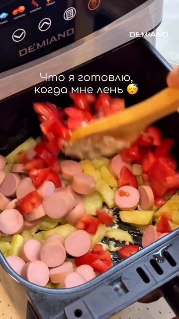  Быстрыи ужин с картошкои и сосисками 