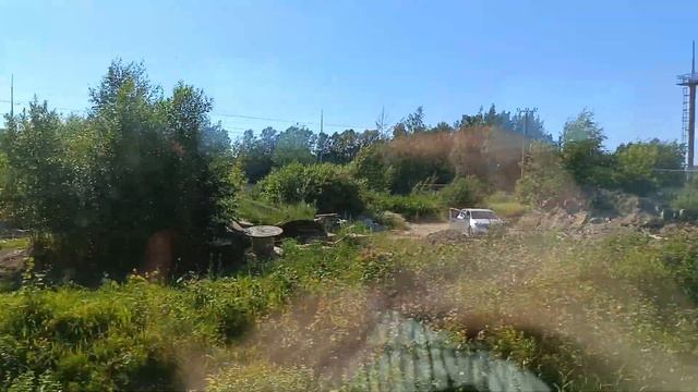 Поездка на поезде 350, Ладожский вокзал - Девяткино