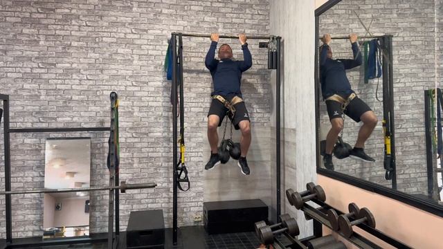 64 кг на 5 подтягиваний