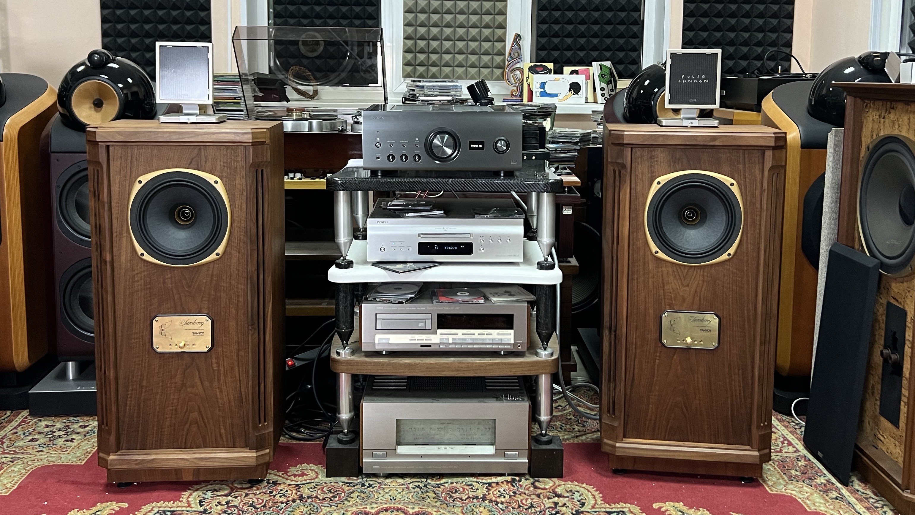 Tannoy Turnberry HE Denon pma A-110  SX-11 часть первая