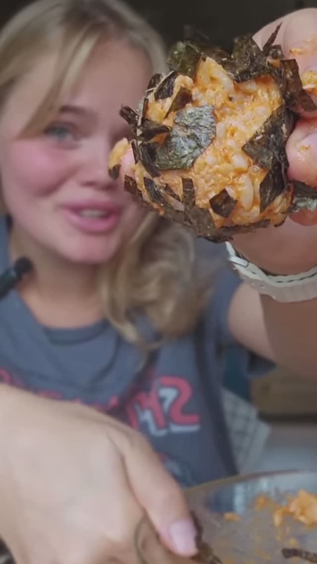 Десерт из тунца и риса
