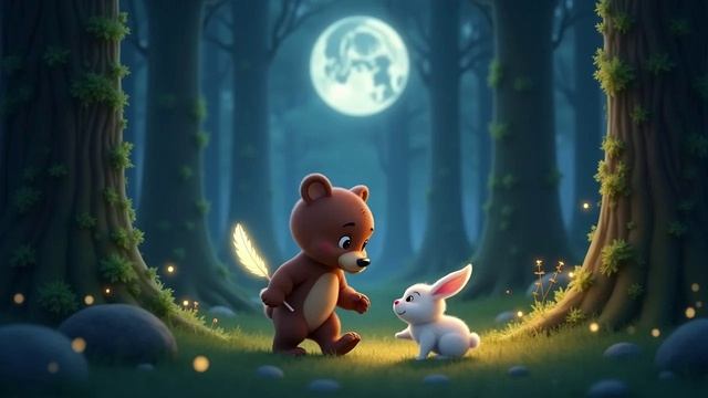 Встреча с Зайчиком-Прыгуном и Светлячком-Светлячком