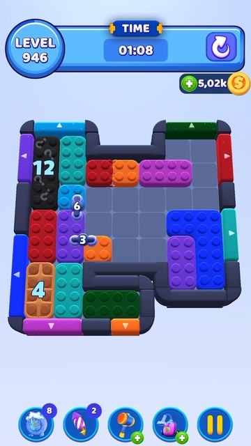 Color Block Jam 946 Уровень