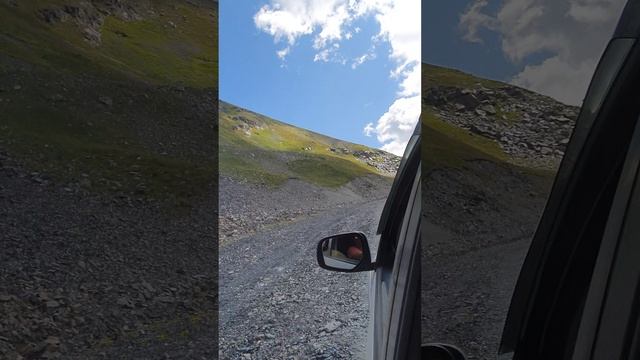 Домбай. Подъем на Мусса-Ачитара, на машине на 3000 метров