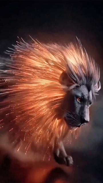 🦁 А ты знал, что лев — один из самых сильных хищников на Земле. Его рычание слышно на расстоянии до