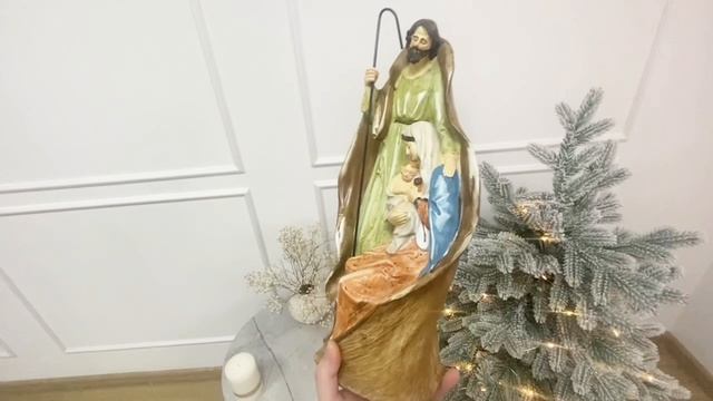 Настольная рождественская статуэтка ОБЪЯТИЕ ВЕЧНОСТИ, полистоун, 35 см, 596032